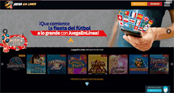 Desktop Screenshot of juegaenlinea.com